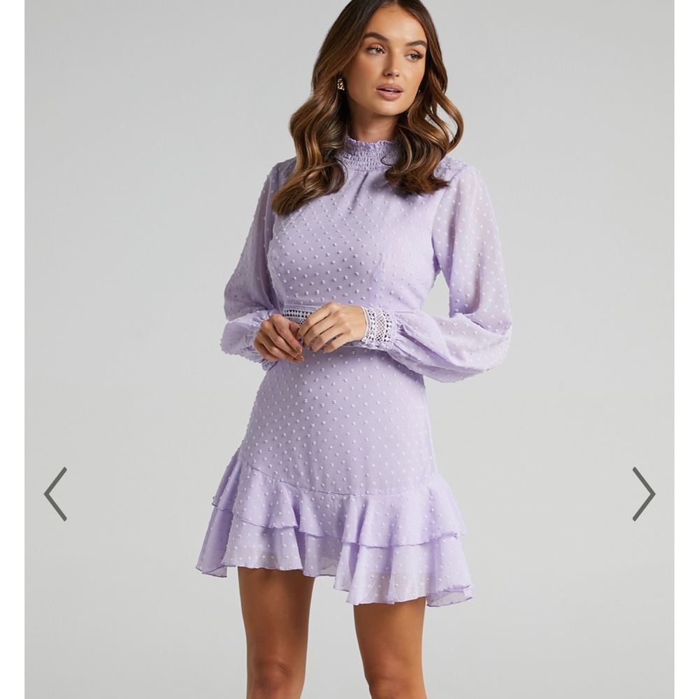 Showpo Lilac Mini Dress